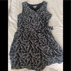 Black and white romper